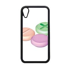 Capa para iPhone XR com estampa de produtos de cuidados com a saúde da Apple