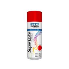 Tinta Spray Tek Bond Super Color Uso Geral Vermelho 350ml 250G