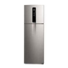 Geladeira Electrolux Frost Free Duplex Efficient com AutoSense cor Ino