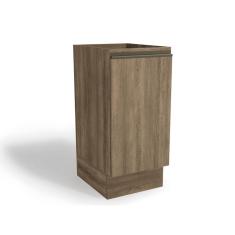 Balcão de Cozinha Maxxi G741 c/ 1 Porta s/ Tampo 40cm Nogal - Kappesberg