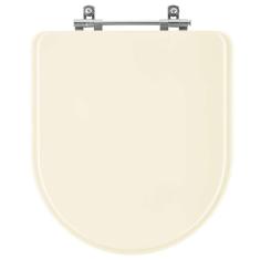 Assento Sanitario Poliester Luna Palha Bege Claro para Icasa