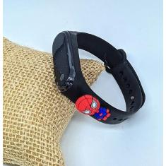 Relógio Infantil Digital Led Prova água Bracelete Silicone Esportivo D