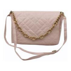 Bolsa Feminina Corrente Ombro E Tranversal Diversas Cores - Unistar, A