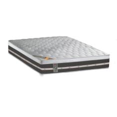 Colchão King 193cm Premium Gel One Face Colchões Castor, Cinza