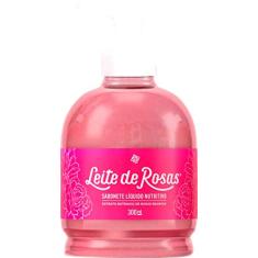 Sabonete Liquido Leite de Rosas 300ML Tradicional