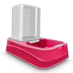 Comedouro Automático Cachorro Gato Pote Ração Flex 1kg Uau Pet - Mec P