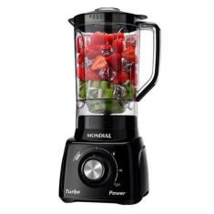 Liquidificador Mondial Turbo Power L-99 Jarra de San Cristal 2,2L 550W