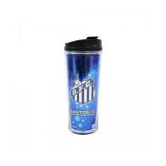 Copo Com Tampa 600ml Santos-Unissex
