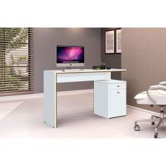 Mesa Office Escritório 1 Porta 1 Gaveta - Rede Móveis