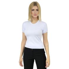Baby Look Feminina Viscocrepe-Feminino