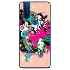 Capa Adesivo Skin104 Verso Para Motorola One Hyper