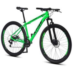 KRW Alumínio Shimano TZ 24 Velocidades Freio a Disco Ltx K11, Verde, P