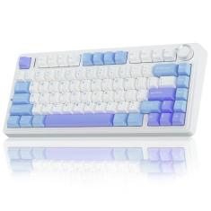 Teclado Mecânico Sem Fio AULA F75 75% com Retroiluminação RGB