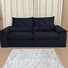 Sofá Retrátil e Reclinável Confortável com 1,90m de Largura e Abertura