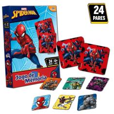 Jogo Da Memoria Homem Aranha Marvel Toyster 8016
