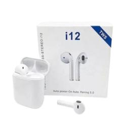 Fone de ouvido Wireless i12 TWS
