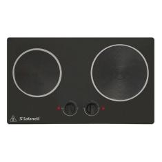 Fogão Elétrico Safanelli Gourmet Fogão 2 Placas Preto