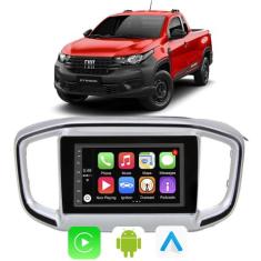 Kit Multimidia Android Strada 2021-2024 7 Pol GPS Wifi Youtube - E-Car