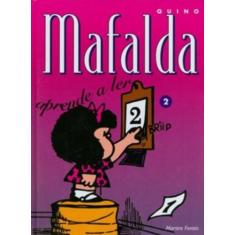 Mafalda 02 - aprende a ler - MARTINS - MARTINS FONTES, 3