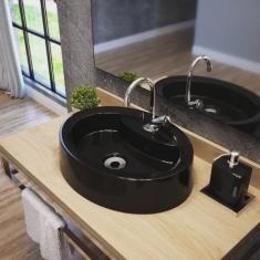 Kit Cuba OV43 com Torneira C50 e Válvula 1 Polegada abs e Sifão Pvc e Flexível Compace