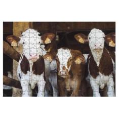 Quebra-Cabeça Cognitivo Vaquinhas 300 Peças - Coleção Tea