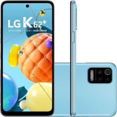 Smartphone K62+ 4g Tela 6,6 128gb 4gb Ram Azul LG 