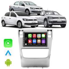 Kit Multimidia Android 7" Gol Voyage Saveiro G6 2013-2016 Carplay Wif