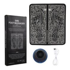 Massageador Tapete Pulso Elétrico Perna Pés  Almofada - TAPETE MASSAGE