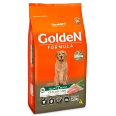 Ração Golden Fórmula para Cães Adultos Frango e Arroz, 15kg