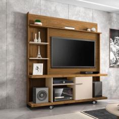 Estante Home para TV até 47 Polegadas 1 Porta Taurus Bechara, Cinamomo