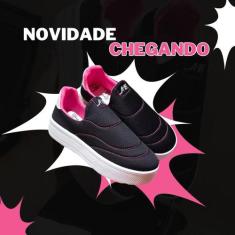 Tênis Feminino Para Academia Caminhada  Leve Macio Super  Envio Imedia