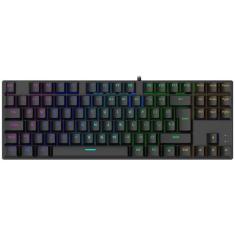 Teclado Gamer Satellite GK-51 King Fight RGB Mecanico com Fio Preto - 