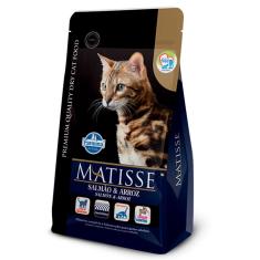 Ração Farmina Matisse Gatos Salmão e Arroz - 7,5Kg