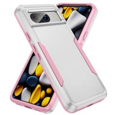 SORAKA Capa para Google Pixel 8 Capa rígida de PC Capa macia de TPU para para-choques Capa robusta de ajuste fino Capa Google Pixel 8