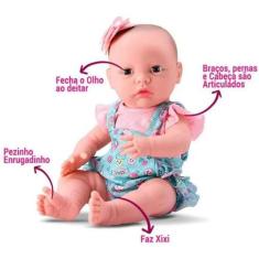 Boneca Diver New Born Cuidados - Divertoys, 1 unidade