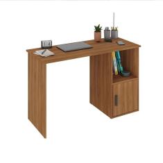 Escrivaninha Victoria 120 com 1 Porta Espresso Móveis Nogal