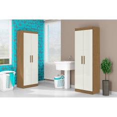 Armário Multiuso Com 2 Portas Montreal Atacama Off White - Aramóveis