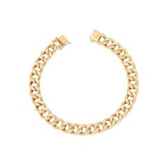 Pulseira de ouro 18k groumet 5,7 gr - Elegancy Joias