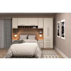 Guarda Roupa Dormitório Modulado Master Casal 1,58 m Queen - Avelã Rús