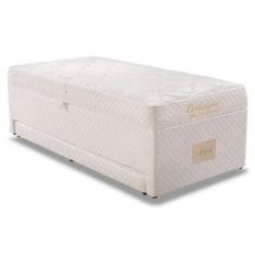 Cama Baú c/ Auxiliar Conjugado Solteiro: Colchão Molas Bonnel MH1443 Evolution White (88x188x63) - Herval