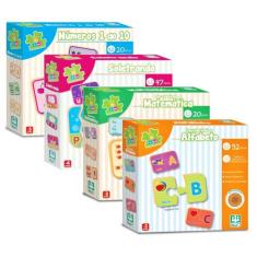 Kit Jogos Educativos Alfabetização Números Letras Infantil - Nig Brinq