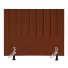 Cabeceira Estofada de Cama Casal Box 140 cm Carolina Veludo E Frame - 