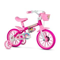 Bicicleta Aro 12 Infantil Feminina Flower
