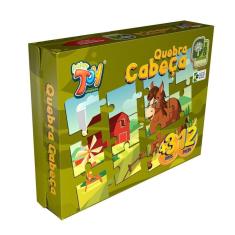 Brinquedo Quebra Cabeça Meu Pônei Em Mdf 12 +3 Anos Peças