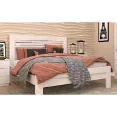 Cama Casal Safira Tcil Móveis - Neve