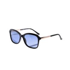 Óculos de Sol Reis de Acetato Polarizado Proteção UV400, Preto