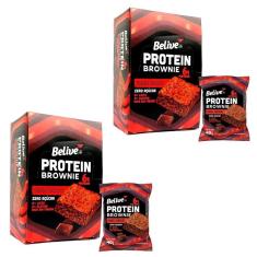 Kit 2X Brownie Protein Zero Açúcar Double Chocolate- Belive