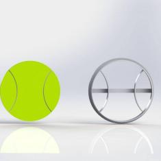 Cortador Bola de Tênis Tamanho 5cm