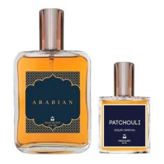 Perfume Masculino Arabian 100Ml + Patchouli 30Ml - Essência Do Brasil