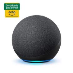 Echo (4ª geração) Smart Speaker Amazon Casa Inteligente e Alexa - Preta